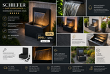 Gartenbrunnen Wasserfall
