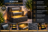 Dreistufiger Gartenbrunnen