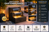 Dreistufiger Gartenbrunnen