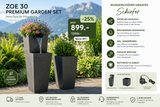 Garten Brunnen Set premium